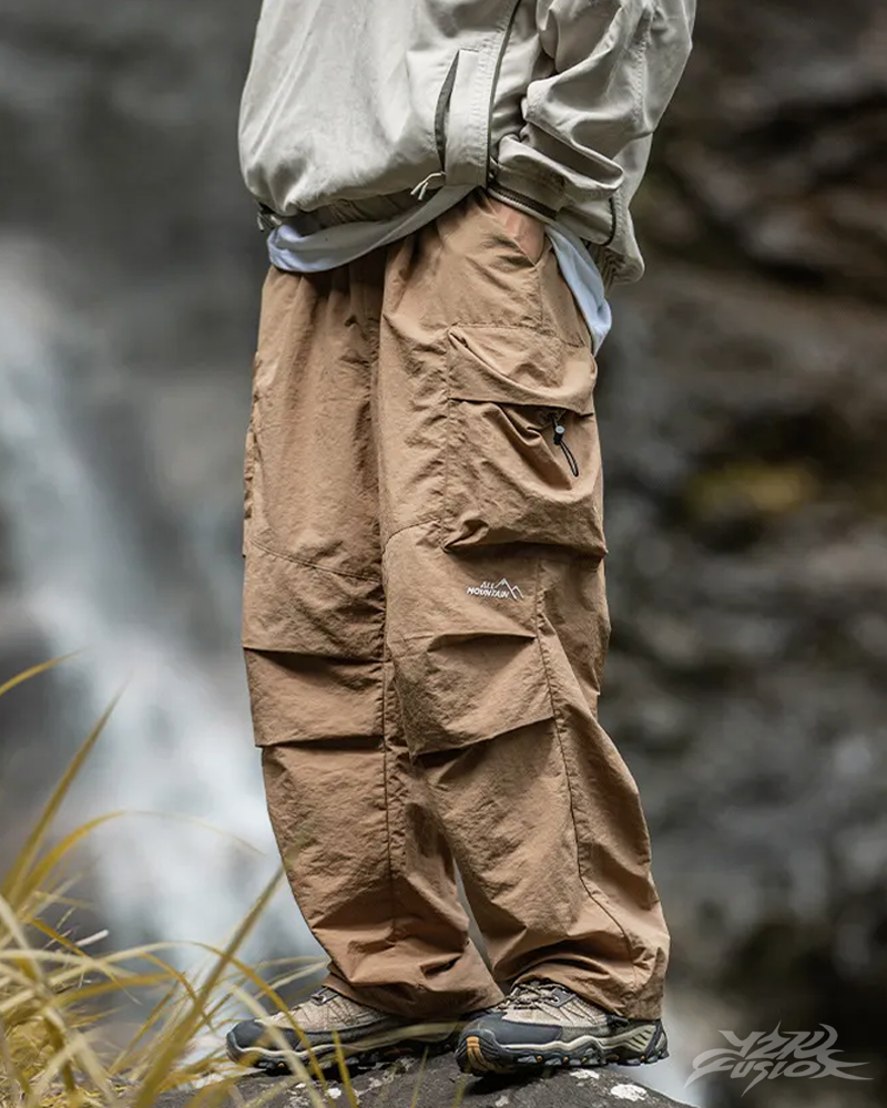 OFFSEAL Men's Parachute Cargo Pants