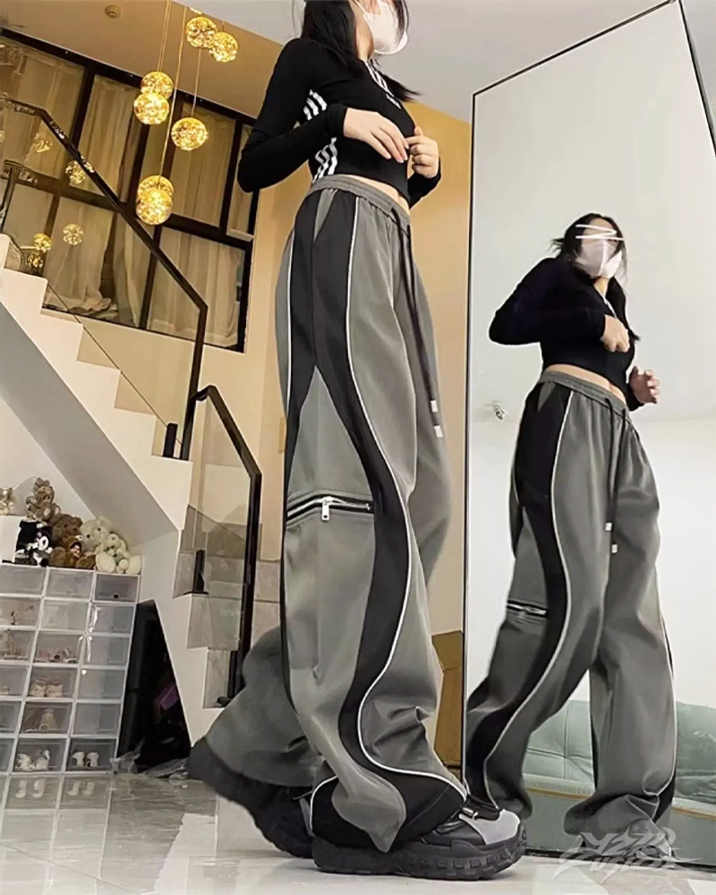 OFFSEAL Y2K Parachute Pants