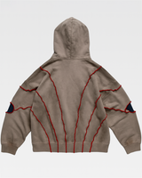 OFFSEAL Patchwork Eye Hoodie