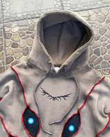 OFFSEAL Patchwork Eye Hoodie