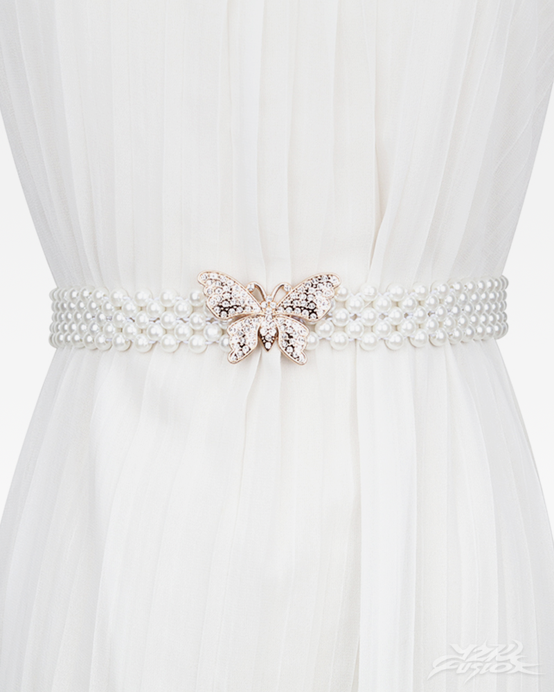 OFFSEAL Y2K Pearl Waist Belt