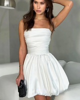 OFFSEAL White Bubble Dress