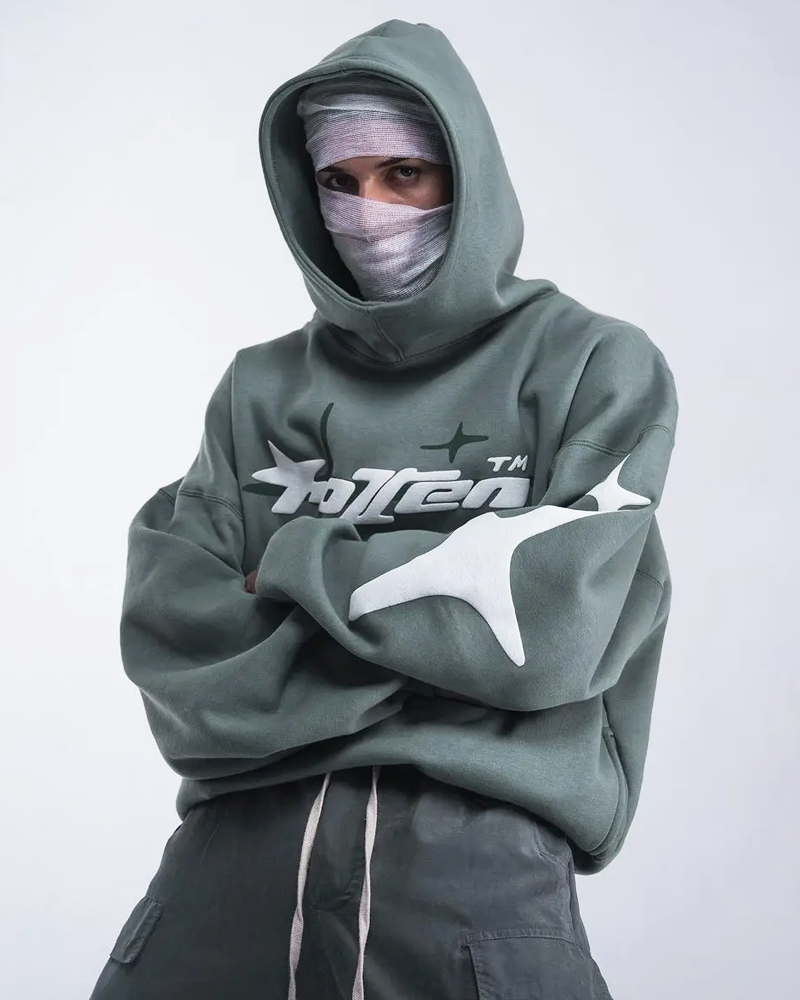 OFFSEAL Y2K Puff Print Hoodie