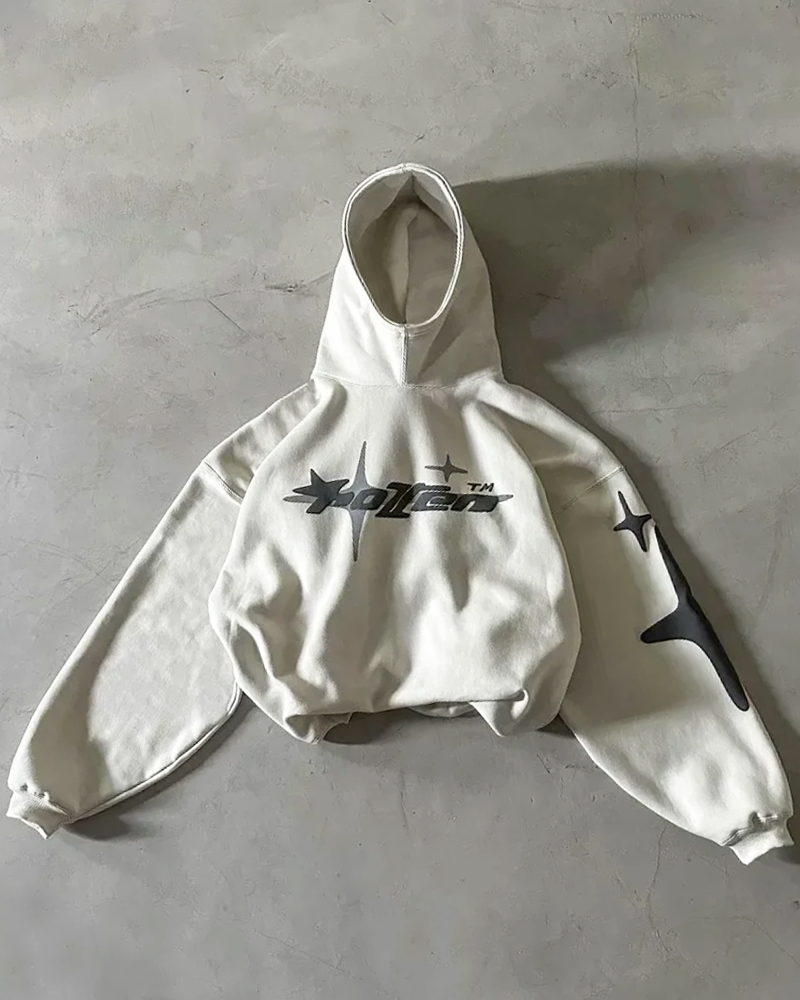 OFFSEAL Y2K Puff Print Hoodie