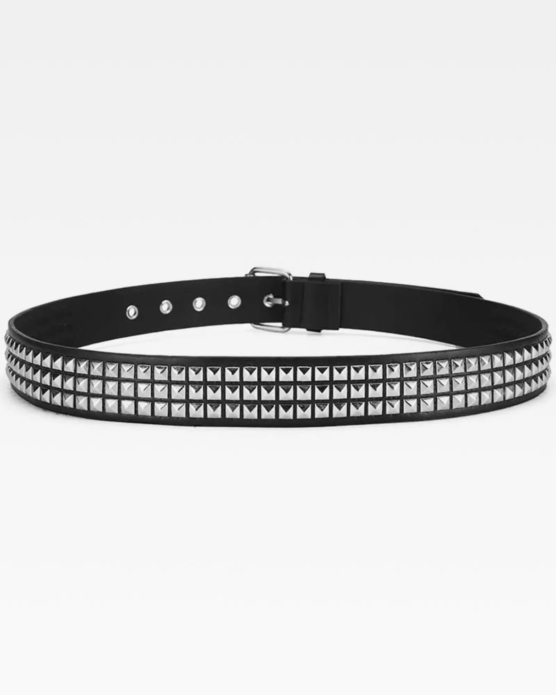 OFFSEAL Y2K Pyramid Studded Belt