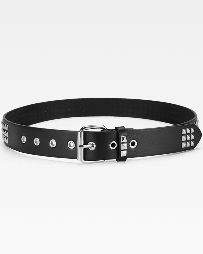 OFFSEAL Y2K Pyramid Studded Belt