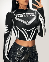 OFFSEAL Racing Crop Top