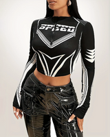 OFFSEAL Racing Crop Top