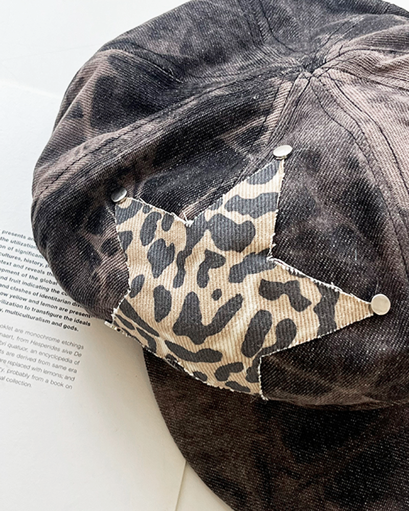 OFFSEAL Retro Newsboy Cap Women