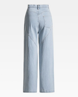 OFFSEAL Rhinestone Cut Out Jeans