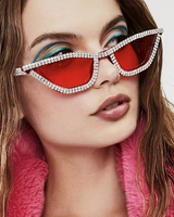 OFFSEAL Rhinestone Sunglasses 2