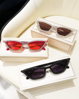 OFFSEAL Rhinestone Sunglasses 2