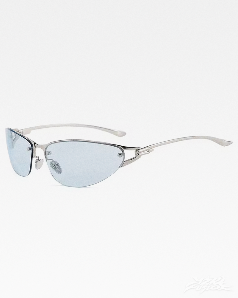 OFFSEAL Rimless Oval Sunglasses