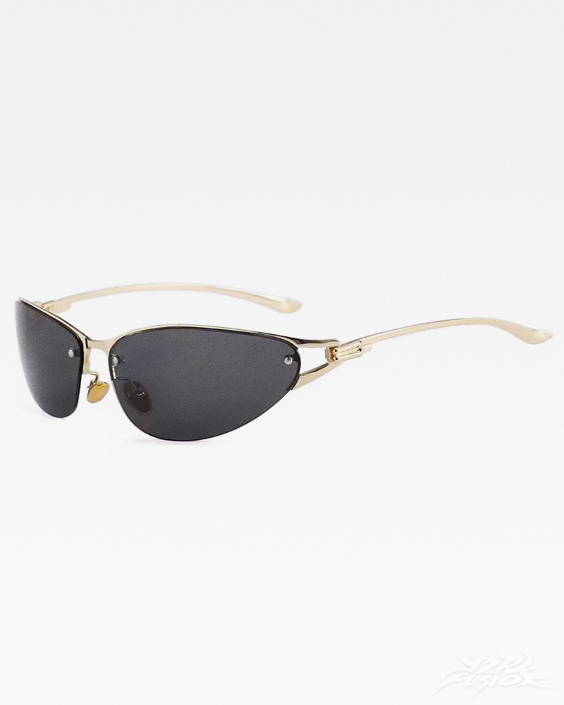 OFFSEAL Rimless Oval Sunglasses