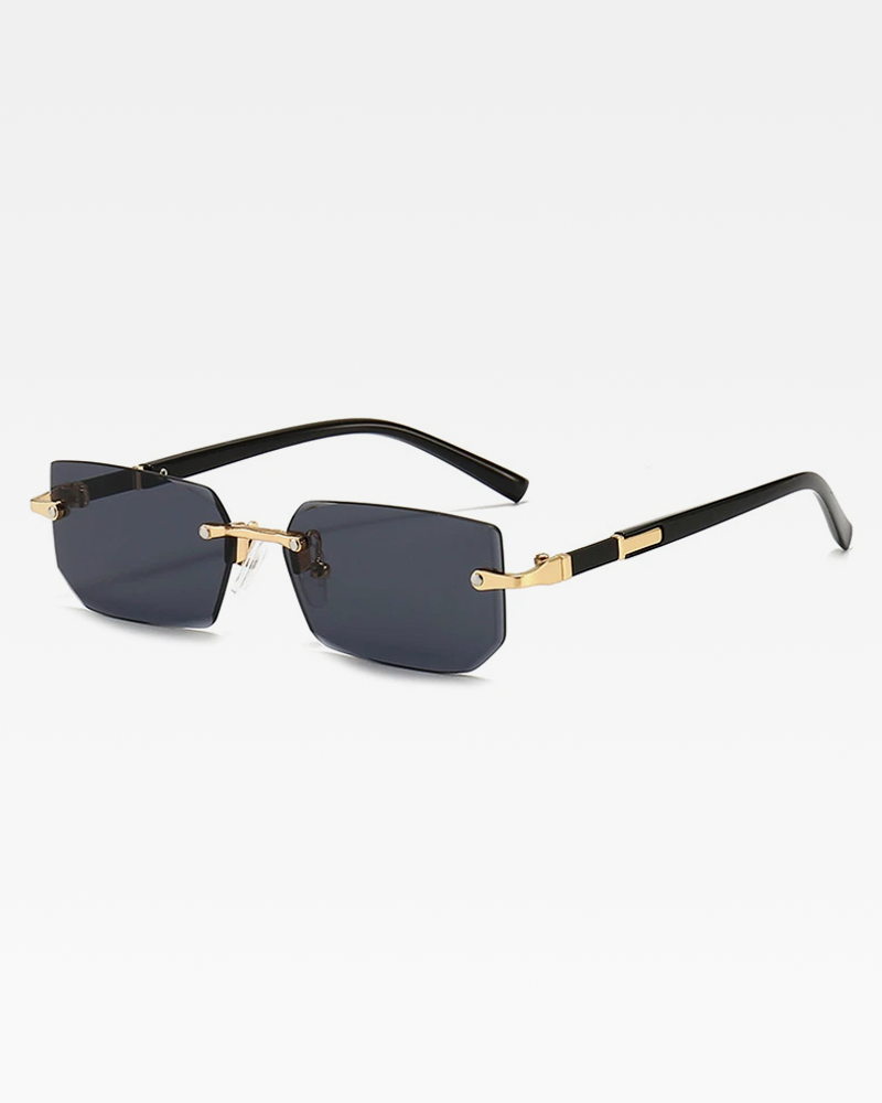 OFFSEAL Y2K Rimless Rectangle Sunglasses 2