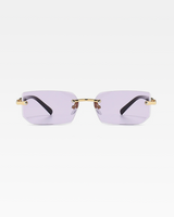 OFFSEAL Y2K Rimless Rectangle Sunglasses 2