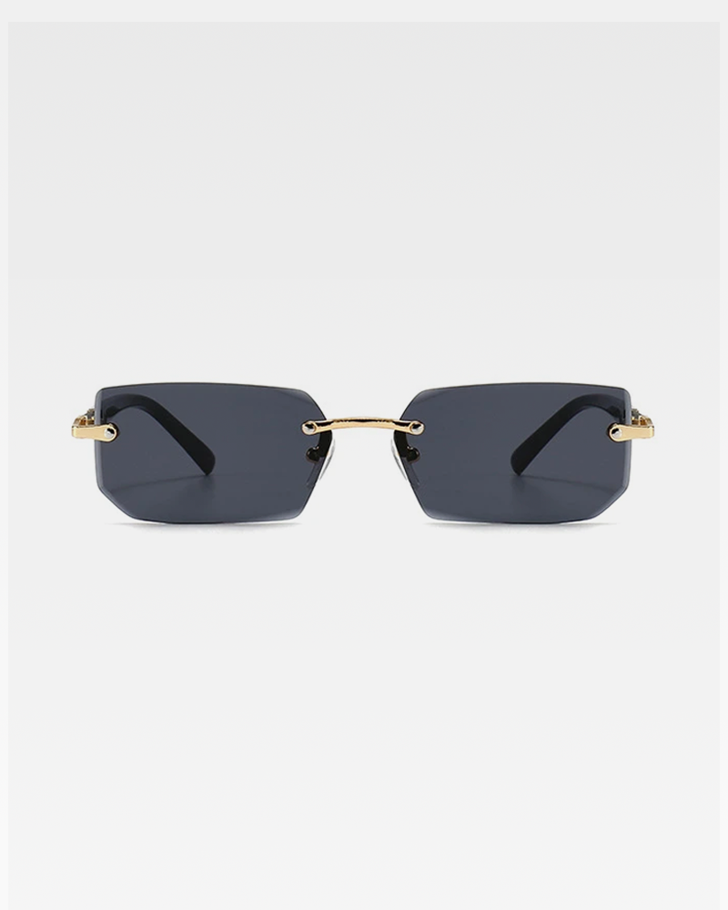 OFFSEAL Y2K Rimless Rectangle Sunglasses 2