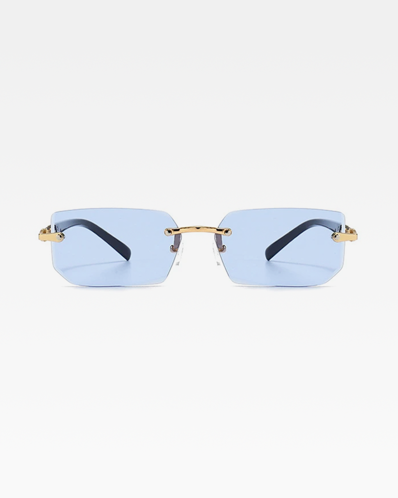 OFFSEAL Y2K Rimless Rectangle Sunglasses 2