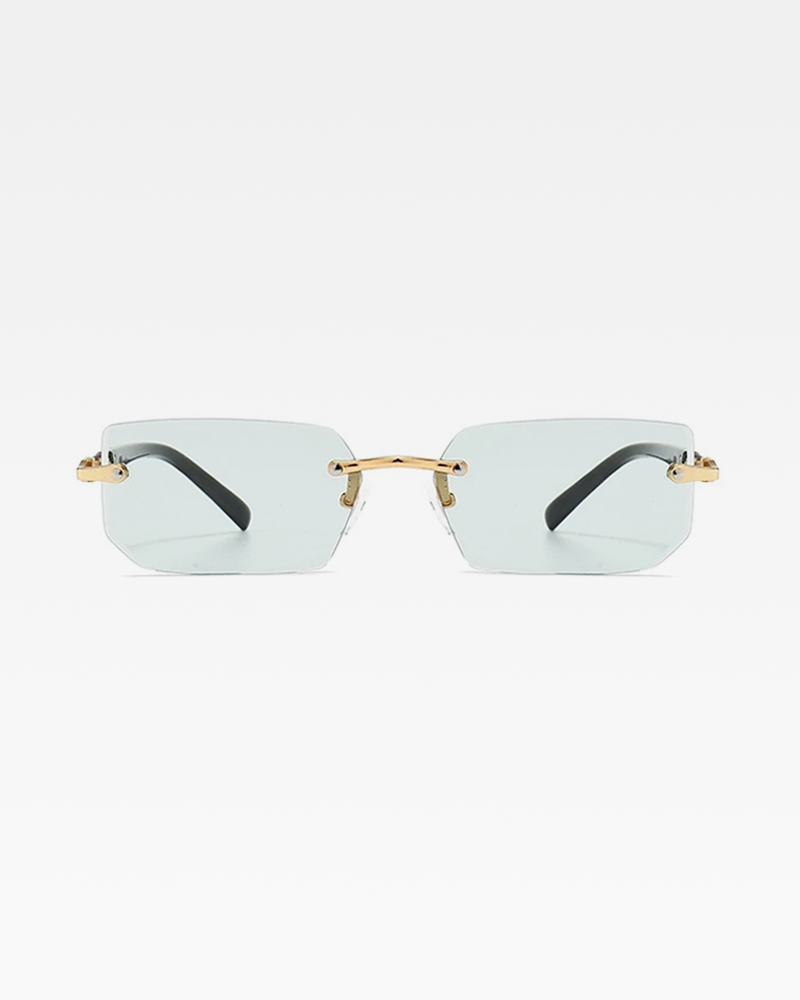 OFFSEAL Y2K Rimless Rectangle Sunglasses 2