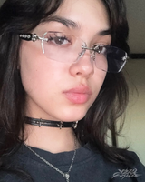 OFFSEAL Y2K Rimless Sunglasses