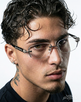OFFSEAL Y2K Rimless Sunglasses