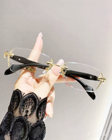 OFFSEAL Y2K Rimless Sunglasses