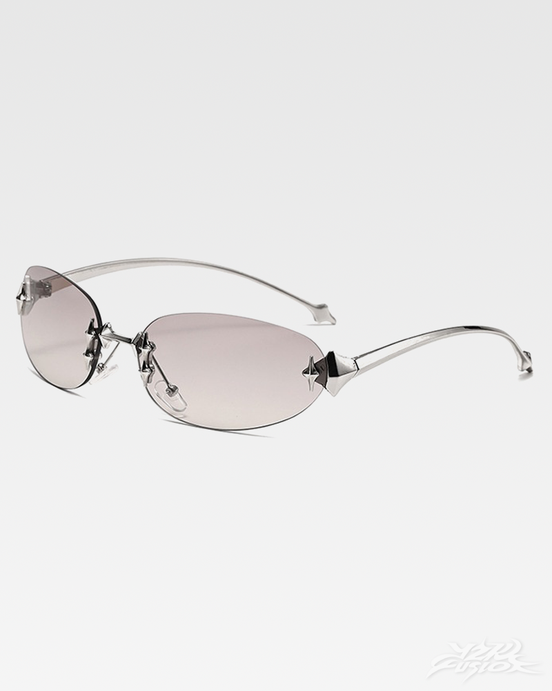 OFFSEAL Y2K Rimless Sunglasses 2