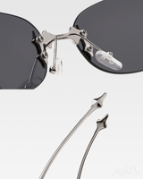 OFFSEAL Y2K Rimless Sunglasses 2