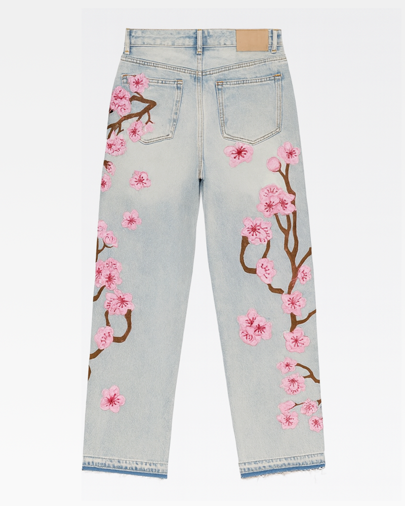 OFFSEAL Y2K Sakura Jeans