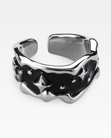 OFFSEAL Y2K Silver Star Ring