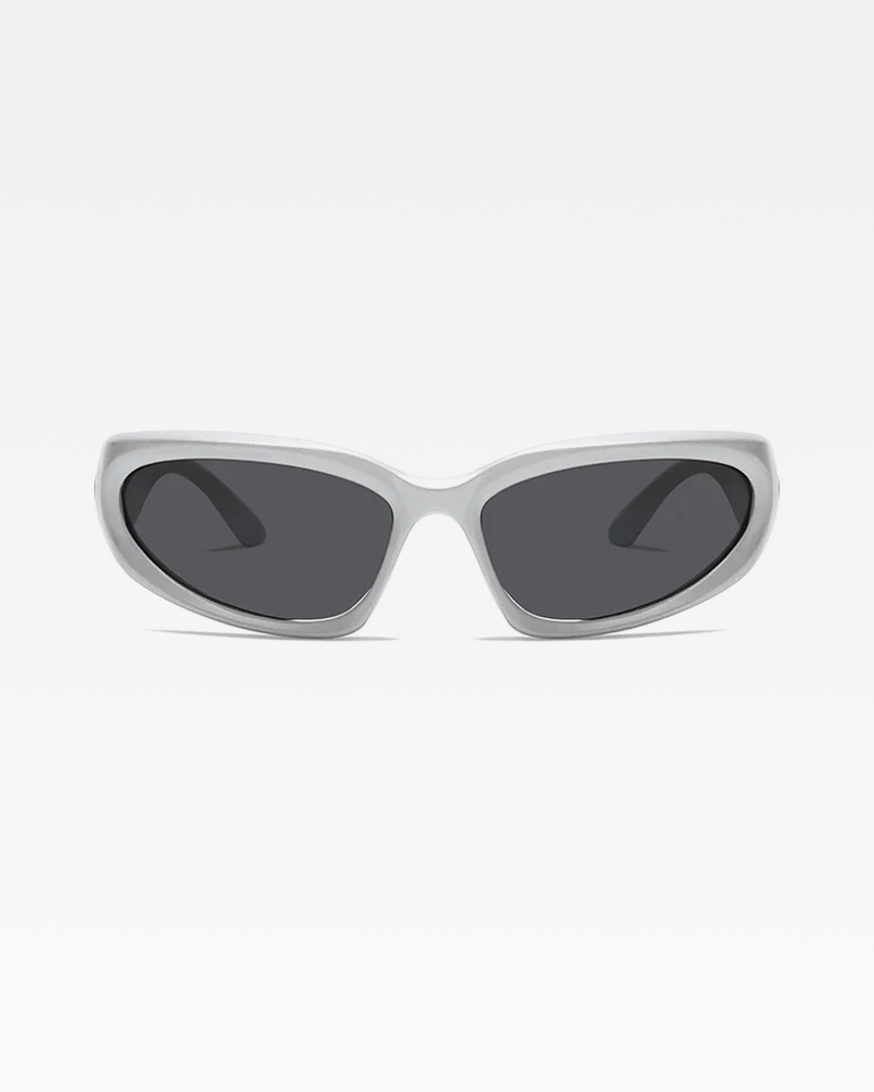 OFFSEAL Y2K Silver Sunglasses