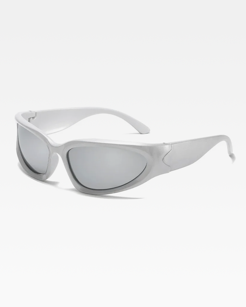 OFFSEAL Y2K Silver Sunglasses