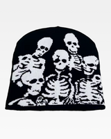 OFFSEAL Y2K Skeleton Beanie