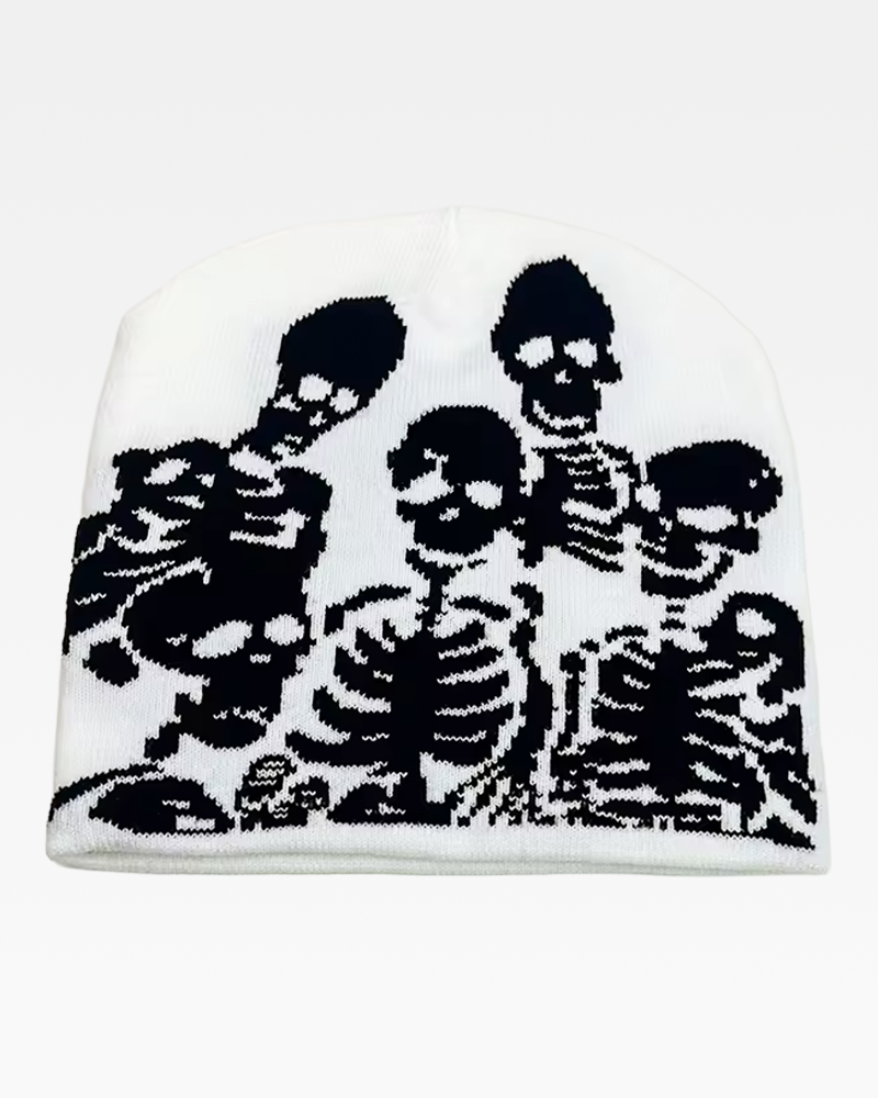 OFFSEAL Y2K Skeleton Beanie