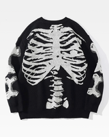 OFFSEAL Skeleton Knit Sweater