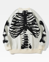 OFFSEAL Skeleton Knit Sweater