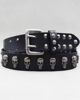 OFFSEAL Skull Studded Belt