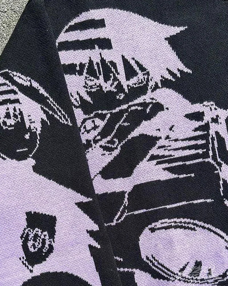 OFFSEAL Y2K Soul Eater Sweater