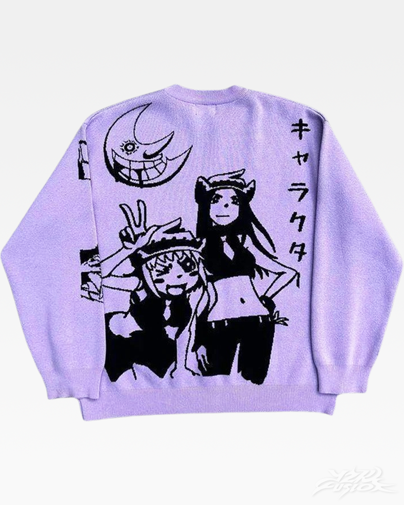 OFFSEAL Y2K Soul Eater Sweater