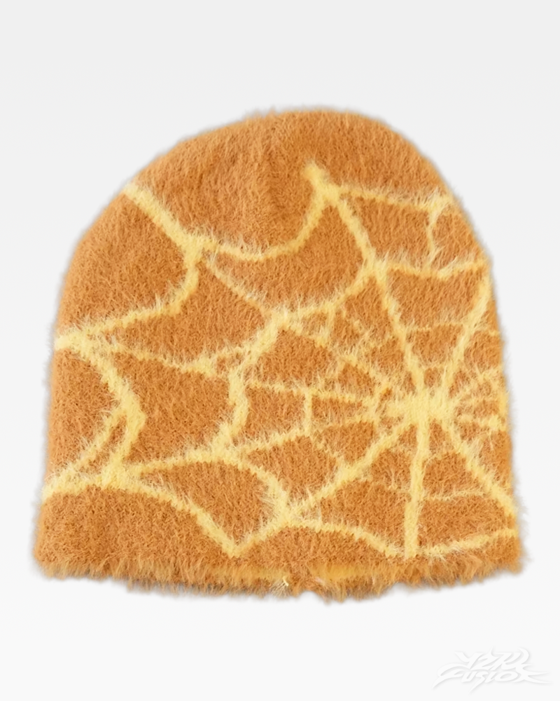 OFFSEAL Y2K Spiderweb Knit Beanie