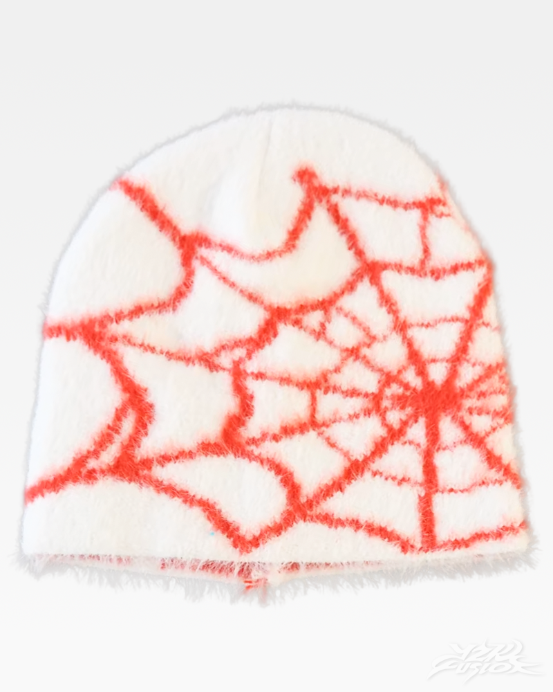 OFFSEAL Y2K Spiderweb Knit Beanie