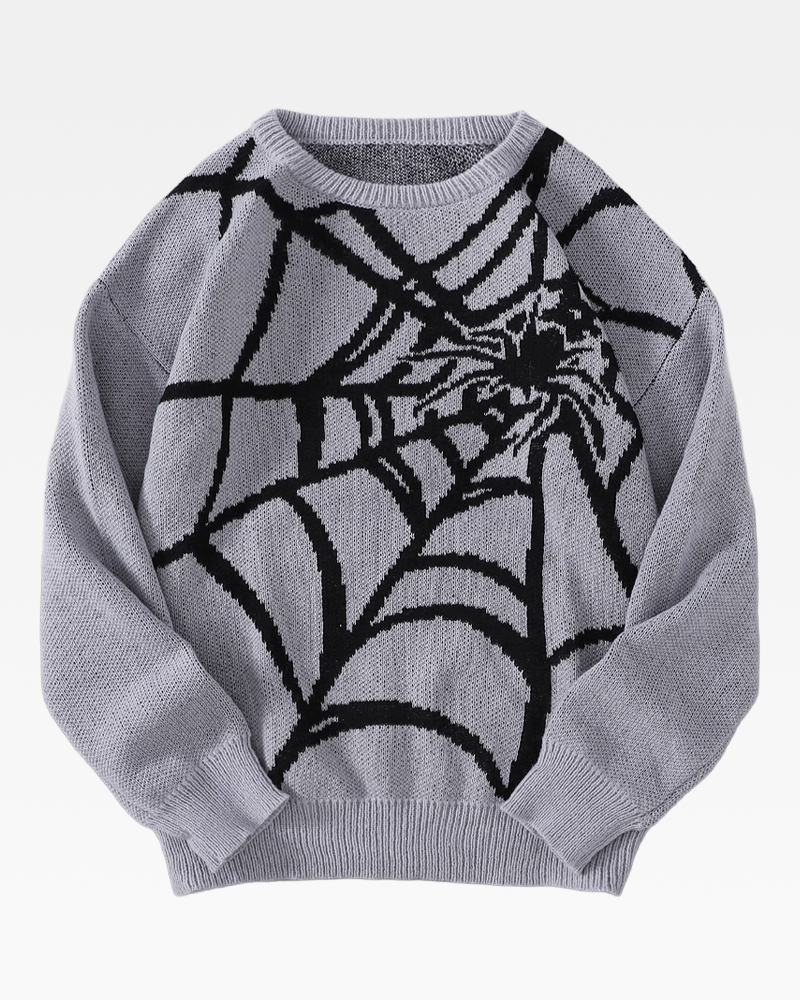 OFFSEAL Spider Web Sweater