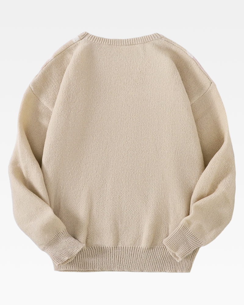 OFFSEAL Spider Web Sweater