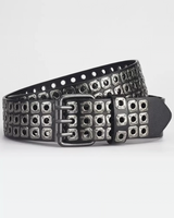 OFFSEAL Square Studded Belt
