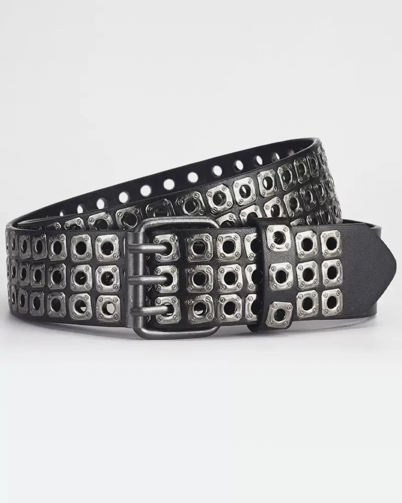 OFFSEAL Square Studded Belt