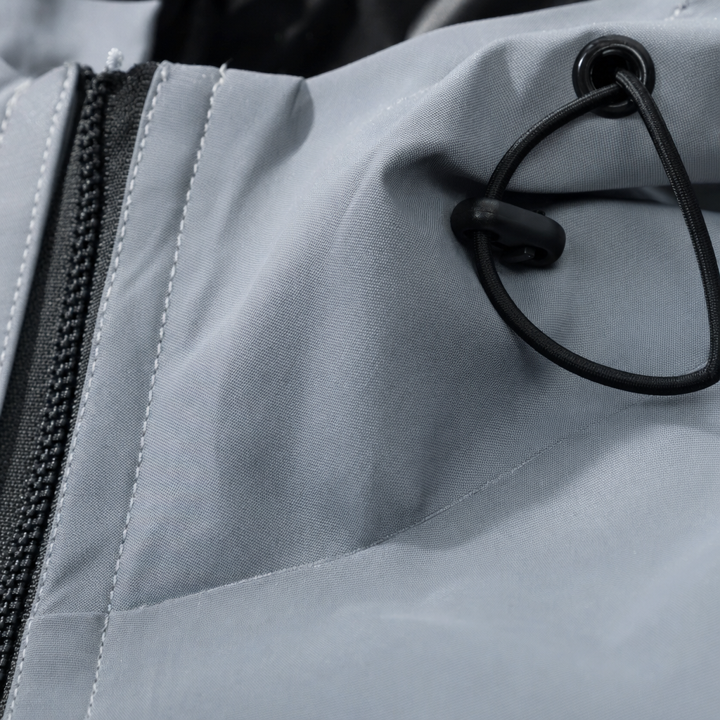 Night Reflective Hooded Jacket