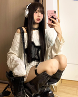 OFFSEAL Star Distressed Sweater