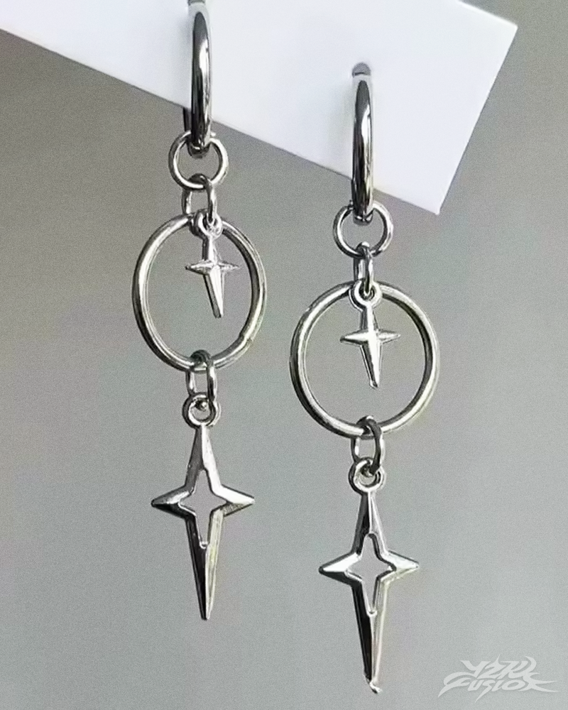 OFFSEAL Y2K Star Earrings