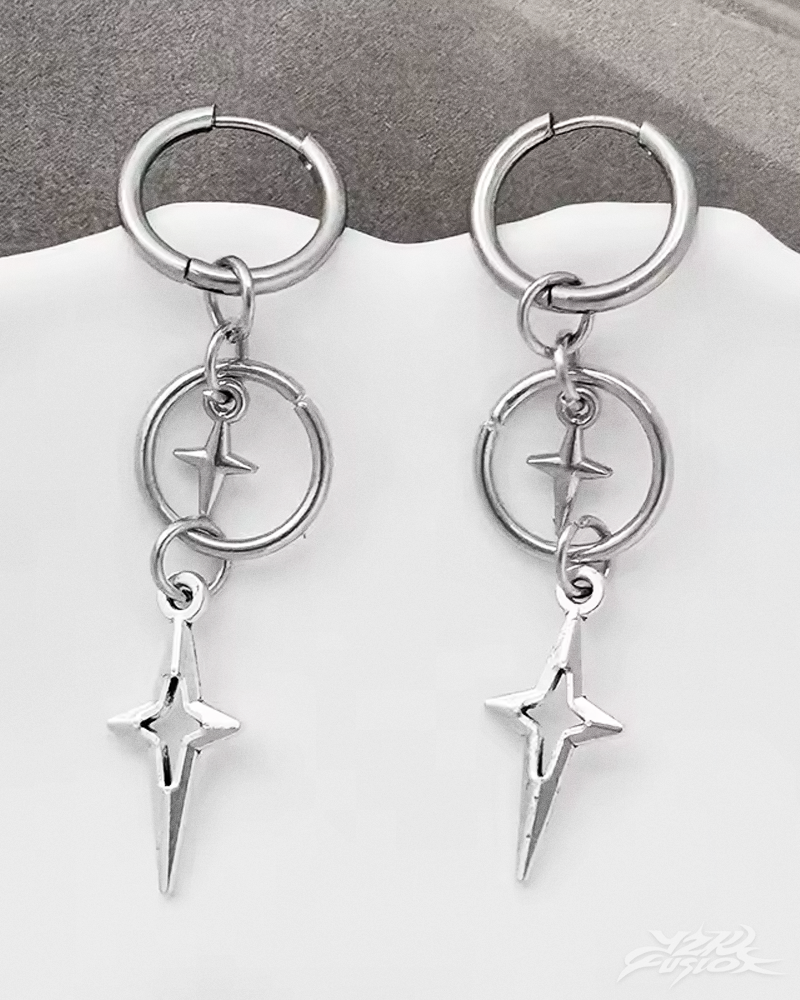 OFFSEAL Y2K Star Earrings