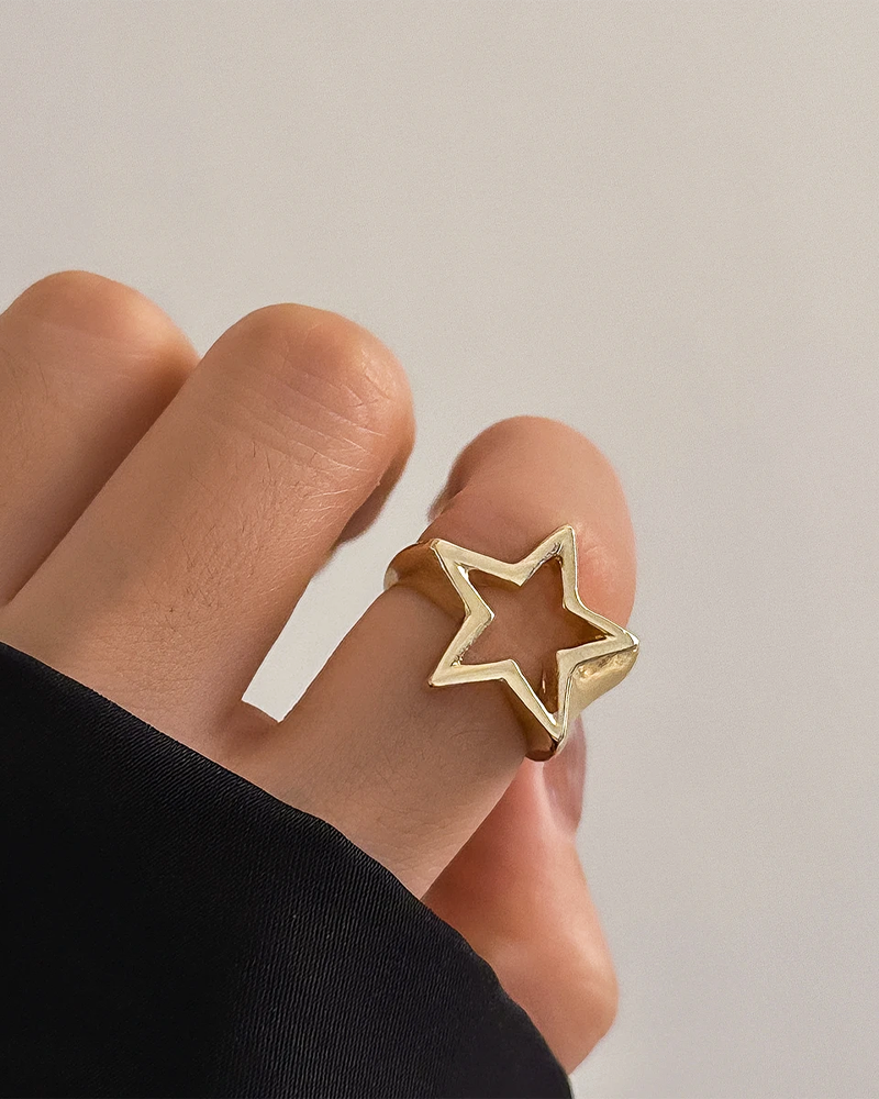 OFFSEAL Y2K Star Ring 2